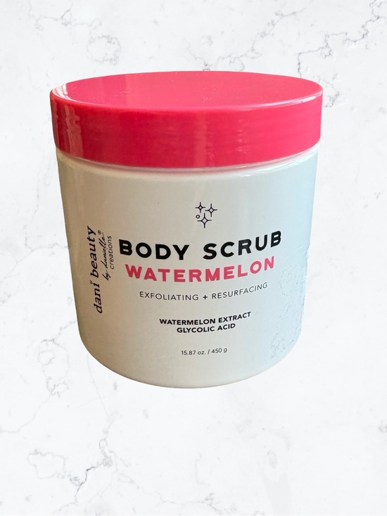 Dani Beauty Other - Dani Beauty Watermelon Body Scrub — Pink Lid Exfoliating
